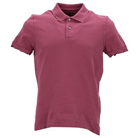 Polo básico Tom Ford en algodón rosa Rosa
