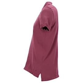 Tom Ford- Tom Ford Basic Polo Shirt in Pink Cotton-Pink