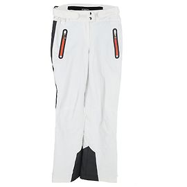 Fendi Double-Buttoned Wide-Leg Ski Trousers in White Polyester White Cream