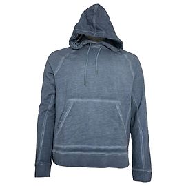 Autre Marque Felpa con cappuccio P tinto in blu in cotone Blu