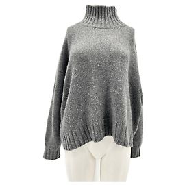 COS Strickwaren T. International M Kaschmir Grau