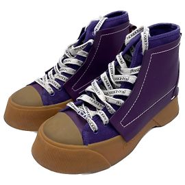 JW ANDERSON Baskets T.EU 38 Cuir Violet