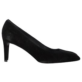 Stuart Weitzman x Russell & Bromley Décolleté in Camoscio Nero Nero