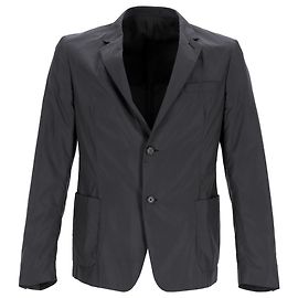 Prada Single-Breasted Light-Weight Blazer in Black Polyester Black
