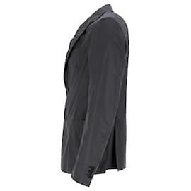 Prada- Prada Single-Breasted Light-Weight Blazer in Black Polyester-Black
