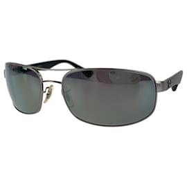 Autre Marque-Ray-Ban RB3445 Sunglasses Black Metal-Other