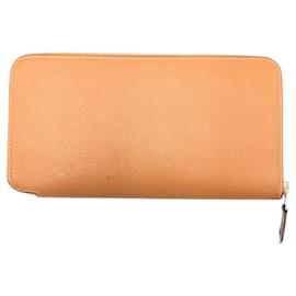 Hermès-Hermes Azap Long Wallet Brown-Brown