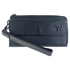 Louis Vuitton-Louis Vuitton Leather Zippy Wallet M69831-Black