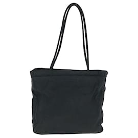 Prada-Prada Nylon Tessuto Black Tote Bag-Black