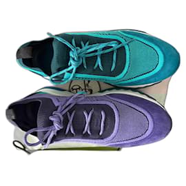 Hermès-Sneakers-Navy blue