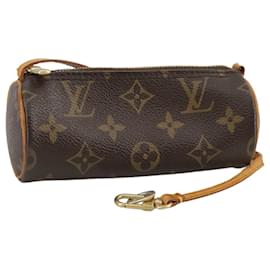 Louis Vuitton-LOUIS VUITTON Monogram Papillon Pouch LV Auth 109624-Monogram