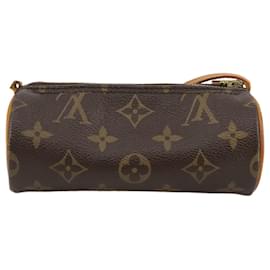 Louis Vuitton-LOUIS VUITTON Monogram Papillon Pouch LV Auth 109624-Monogram
