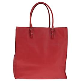 Balenciaga-Sac fourre-tout en cuir rouge BALENCIAGA 255412 Auth ki5353-Rouge