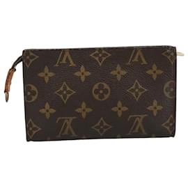 Louis Vuitton-LOUIS VUITTON Monogram Bucket PM Accessory Pouch LV Auth 93911-Monogram