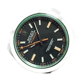 Rolex-ROLEX Milgauss green glass 116400GV 2019 Genuine goods Mens-Silvery
