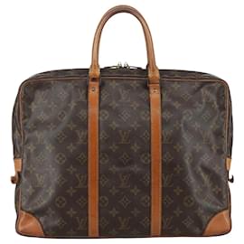 Louis Vuitton-LOUIS VUITTON Monogram Porte Documents Voyage Business Bag M52005 Auth 109666-Monogram