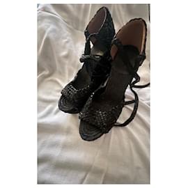 Hermès-Sandals-Black