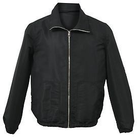 Alexander McQueen Zipped Jacket in Black Nylon Black