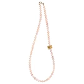 Autre Marque- Alighieri The Celestial Raindrop Necklace in Pink Pearl-Pink