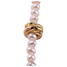 Autre Marque- Alighieri The Celestial Raindrop Necklace in Pink Pearl-Pink