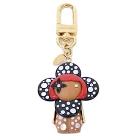 Louis Vuitton-Louis Vuitton Porte Cle Vivienne Infinity Dot Keyring-Black
