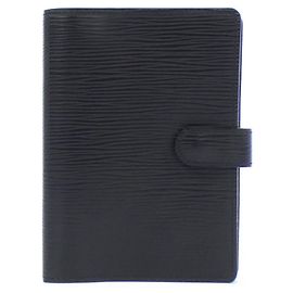 Louis Vuitton Epi Agenda PM R20052 Organizer Black
