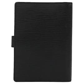 Louis Vuitton-Louis Vuitton Epi Agenda PM R20052 Organizer-Black