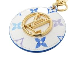 Louis Vuitton-Louis Vuitton LV By the Pool Bag Charm Pocket Mirror-Blue