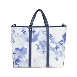 Louis Vuitton-Louis Vuitton Watercolor Monogram Weekend Tote GM M45755-Blue