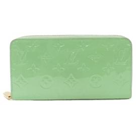 Louis Vuitton-Louis Vuitton Vernis Zippy Wallet-Green