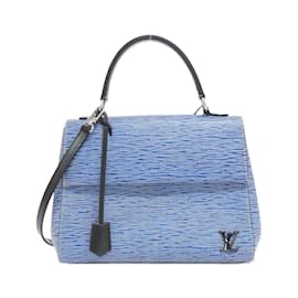Louis Vuitton-Louis Vuitton Epi Denim Cluny BB Handbag-Blue