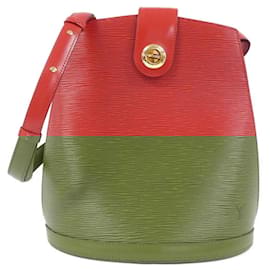 Louis Vuitton-Louis Vuitton Epi Cluny M52257 Shoulder Bag-Red