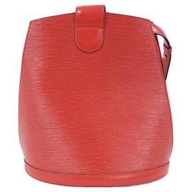 Louis Vuitton-Louis Vuitton Epi Cluny M52257 Shoulder Bag-Red