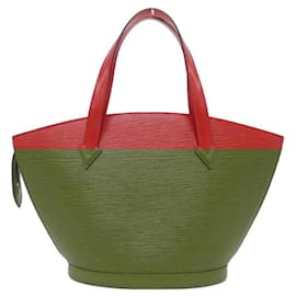 Louis Vuitton-Louis Vuitton Epi Saint Jacques M52277 Handbag-Red