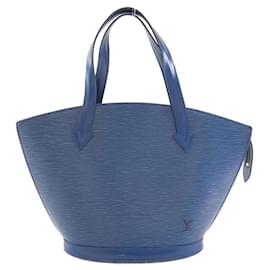 Louis Vuitton-Louis Vuitton Epi Saint Jacques M52275 Handbag-Blue