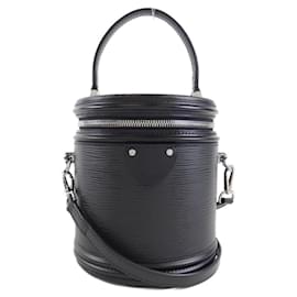 Louis Vuitton-Louis Vuitton Epi Cannes M52226 Handbag-Black
