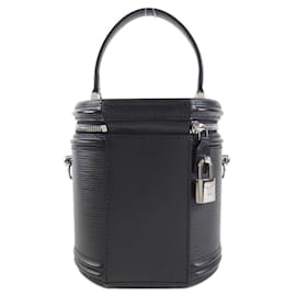 Louis Vuitton-Louis Vuitton Epi Cannes M52226 Handbag-Black