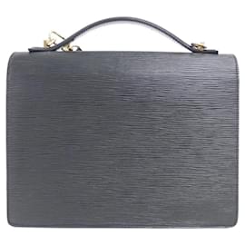 Louis Vuitton-Louis Vuitton Epi Monceau 28cm Handbag-Black