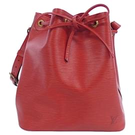 Louis Vuitton-Louis Vuitton Epi Petit Noe M44107 Shoulder Bag-Red