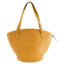 Louis Vuitton-Louis Vuitton Epi Saint Jacques Shopping Shoulder Bag-Yellow