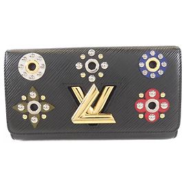 Cartera Twist Epi Louis Vuitton Negro