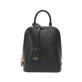 Louis Vuitton Epi Alma Backpack Black