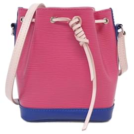 Louis Vuitton-Louis Vuitton Epi Nano Noe Shoulder Bag-Fuschia