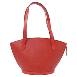 Louis Vuitton-Louis Vuitton Epi Saint Jacques Long Shoulder Bag-Red