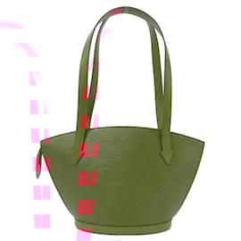 Louis Vuitton-Louis Vuitton Epi Saint Jacques Long Shoulder Bag-Red