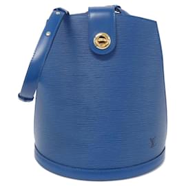 Louis Vuitton-Louis Vuitton Epi Cluny M52255 Shoulder Bag-Blue
