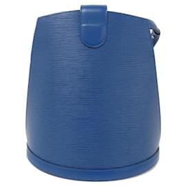 Louis Vuitton-Louis Vuitton Epi Cluny M52255 Shoulder Bag-Blue
