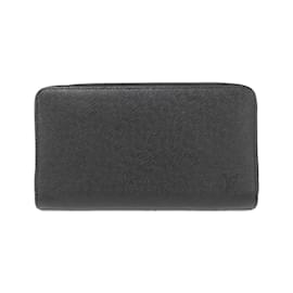 Louis Vuitton-Louis Vuitton Taiga Zippy Organizer Wallet-Black