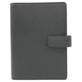 Louis Vuitton-Louis Vuitton Taiga Agenda MM Organizer-Grey