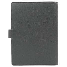 Louis Vuitton-Louis Vuitton Taiga Agenda MM Organizer-Grey